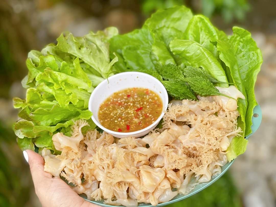 กระพรุนทะเล (แบบจืด) น้ำหนักขนาดบรรจุ 1,000 กรัม (1 kg.)