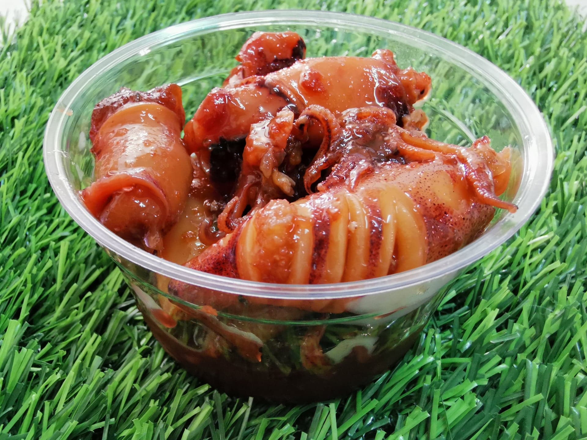 หมึกไข่ต้มหวาน ขนาด 90-250 g หมึกไข่แน่นทุกตัว ทำสดใหม่ทุกวัน