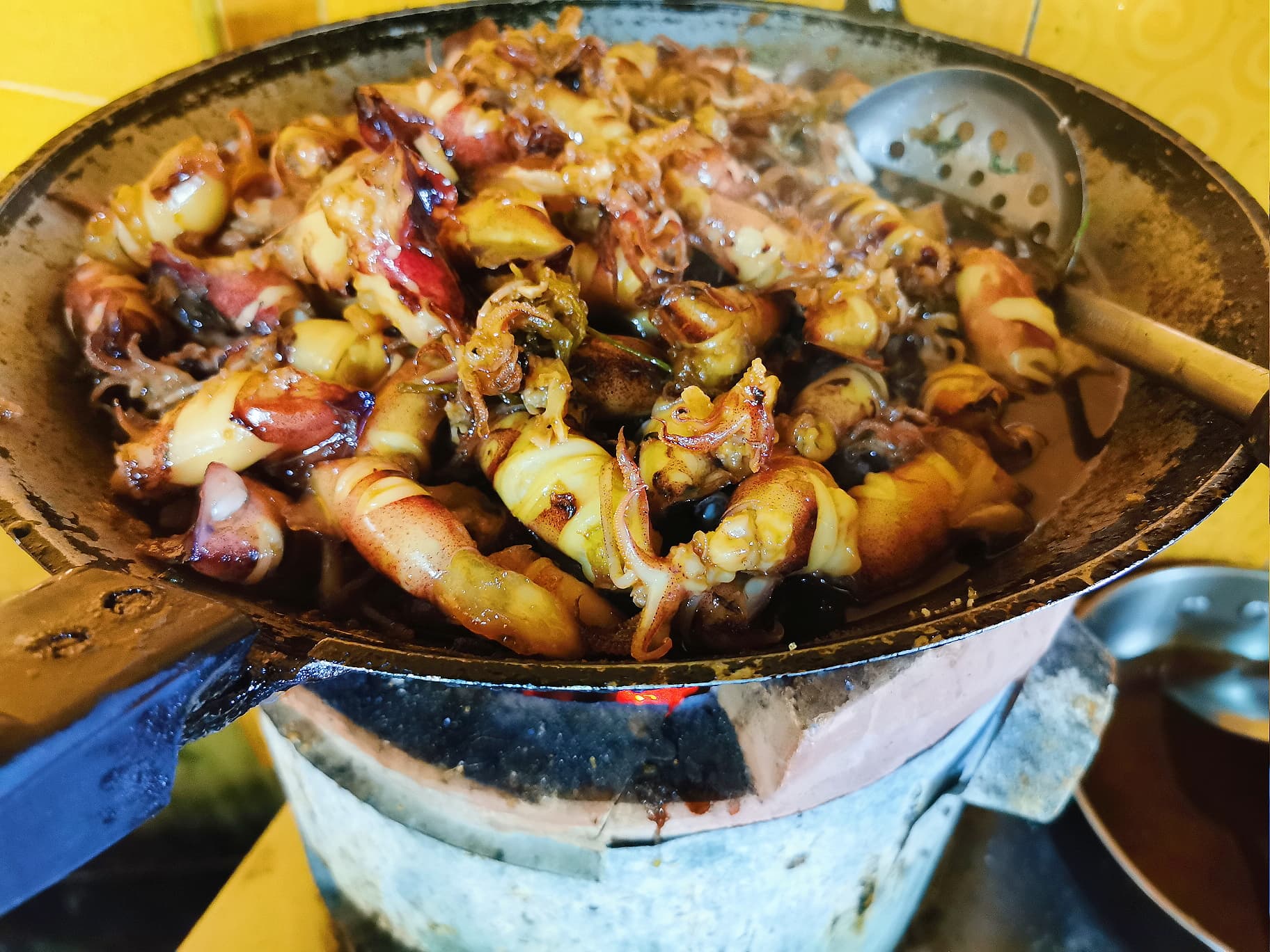 หมึกไข่ต้มหวาน ขนาด 90-250 g หมึกไข่แน่นทุกตัว ทำสดใหม่ทุกวัน